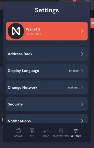 Salmon Wallet – screenshot 6