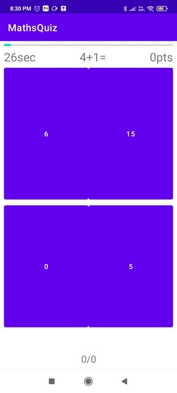 MathQuiz App – screenshot 3