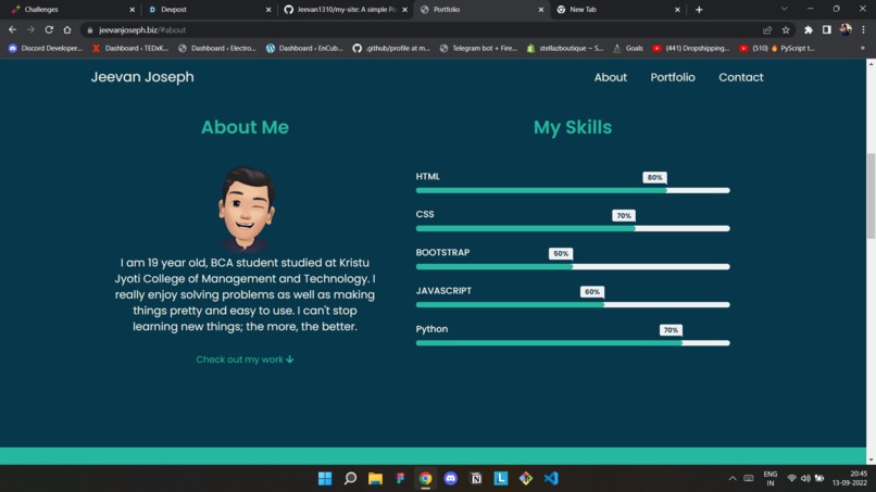 My Portfolio – screenshot 4