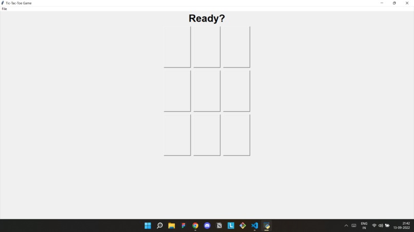 A Tic Tac Toe Game – screenshot 2