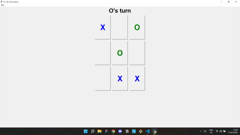 A Tic Tac Toe Game – screenshot 3