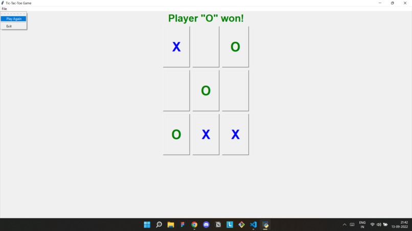 A Tic Tac Toe Game – screenshot 4