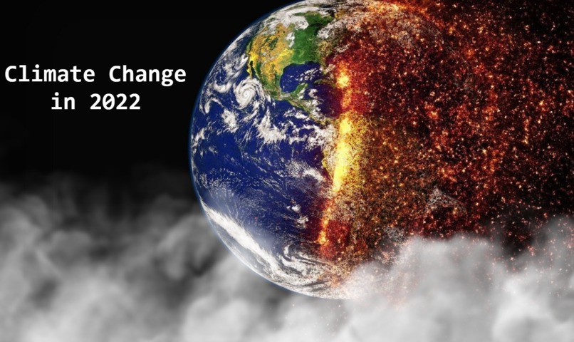 Climate Change in 2022 Website – screenshot 1