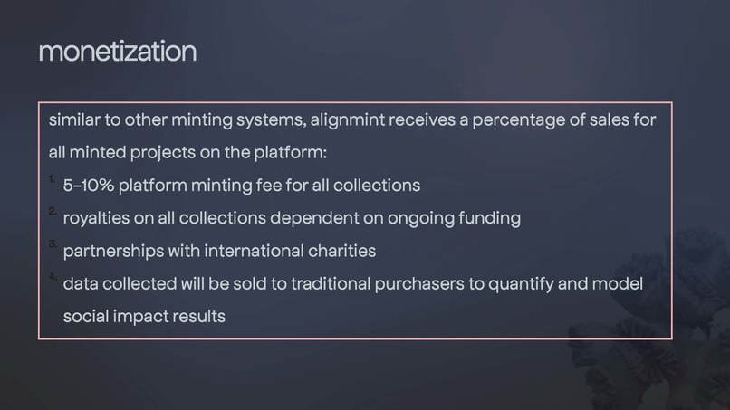 Alignmint: donation tracking – screenshot 3