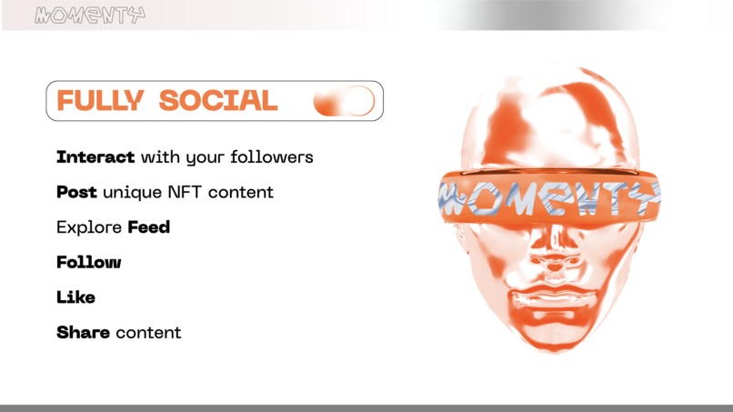 Social NFT Platform for Pics+Video w/Follows, Likes, Shares – screenshot 5