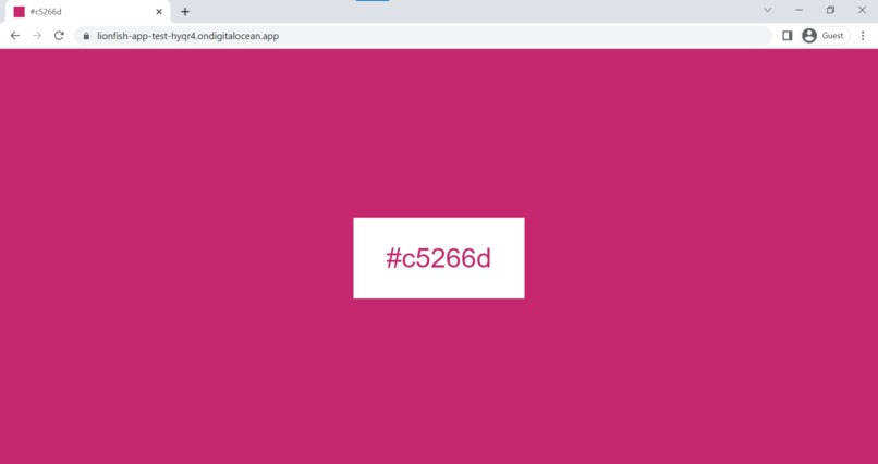 CREATE A STATIC SITE ON DIGITALOCEAN APP PLATFORM – screenshot 1