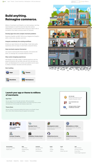 Shopify Dev clone – screenshot 1