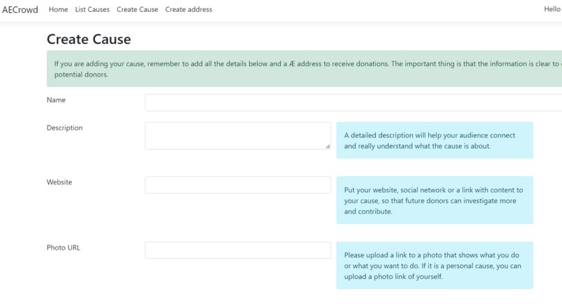 AECrowd – screenshot 2