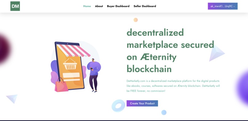 DeMarketly – screenshot 1