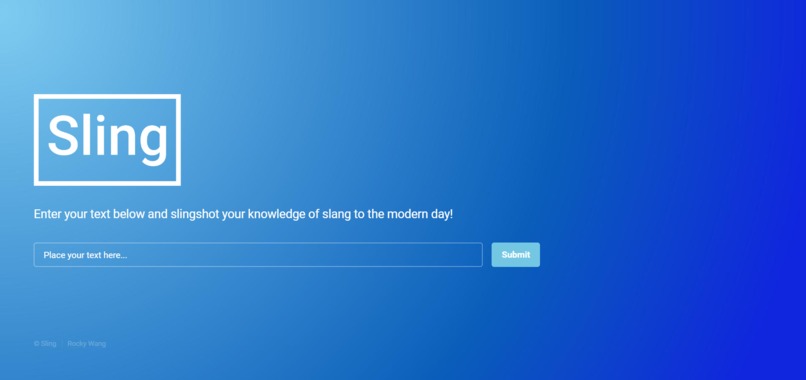 Sling – screenshot 1