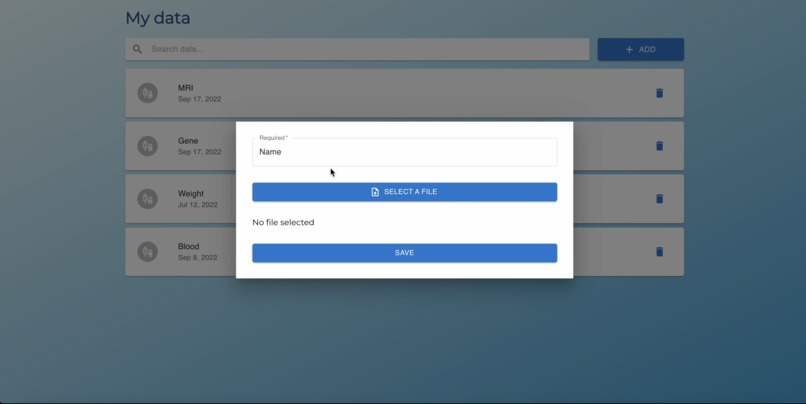 datadon – screenshot 1
