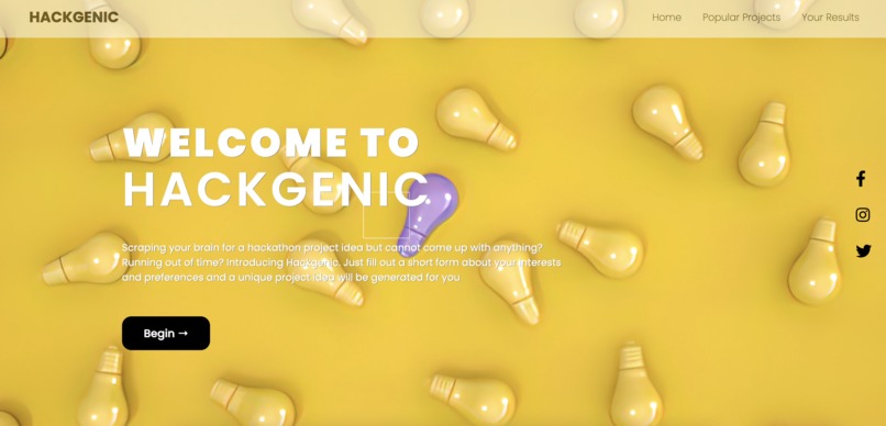 Hackgenic – screenshot 1