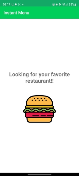 Instant Menu – screenshot 1