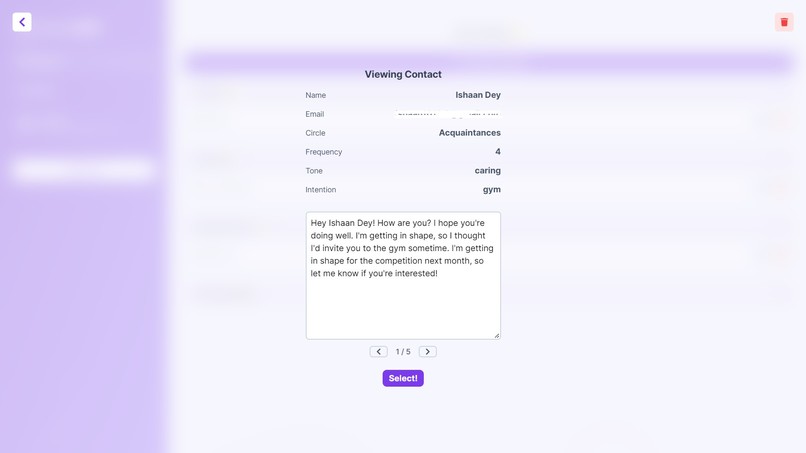 SocialRM – screenshot 3