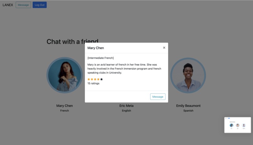 LanEx - The Language Exchange – screenshot 4