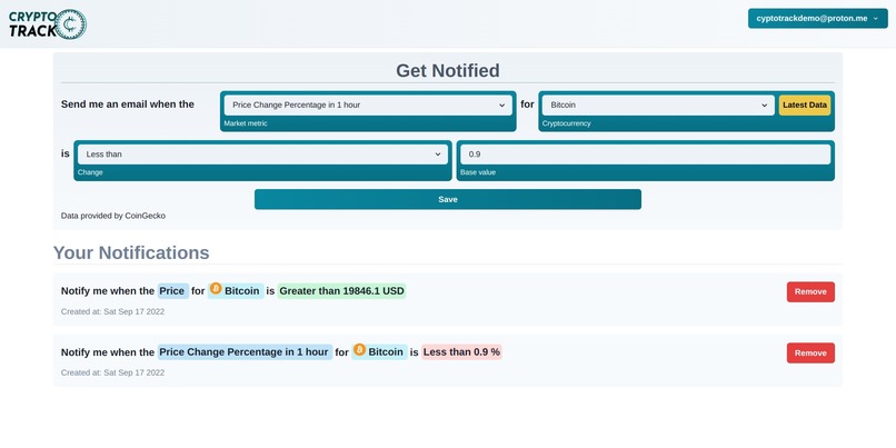 Crypto Track – screenshot 3