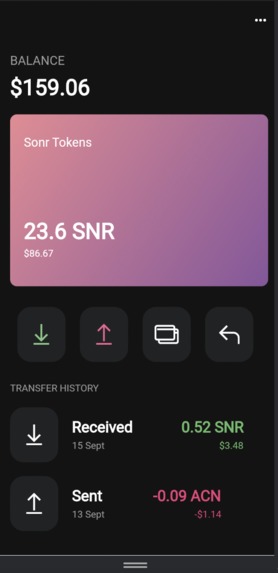 Sonr rADar – screenshot 2