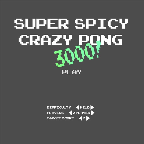 Super Spicy Crazy Pong 3000 – screenshot 1