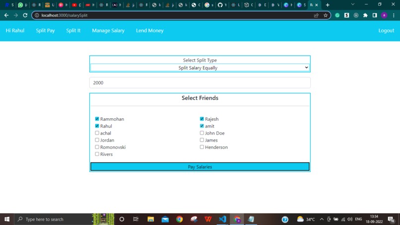 Split Pay – screenshot 1