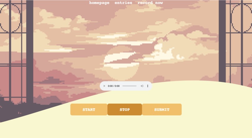 journal4me – screenshot 2