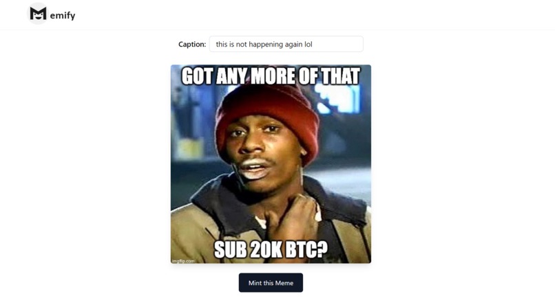 Memify – screenshot 2