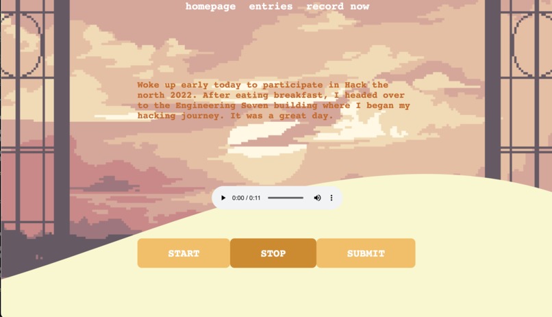 journal4me – screenshot 3