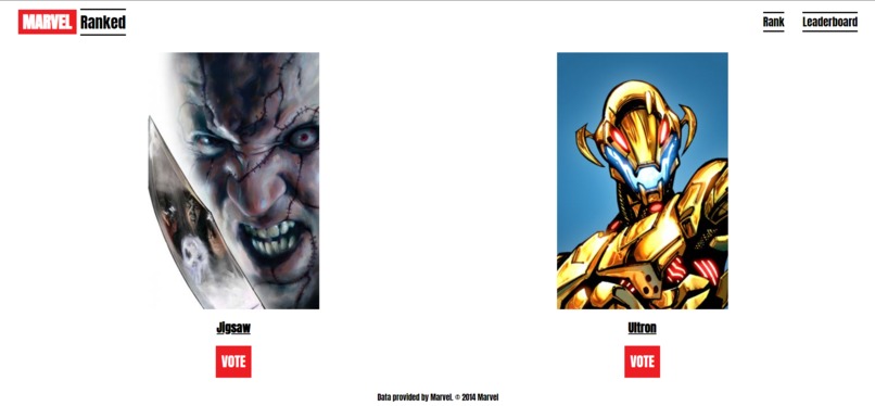 Marvel Ranked – screenshot 1