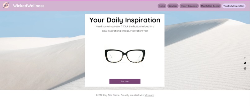 WickedWellness – screenshot 2