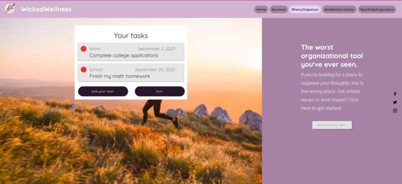 WickedWellness – screenshot 4
