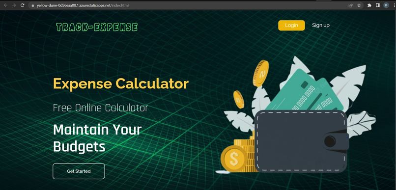 Tracker Expense Calculator – screenshot 1