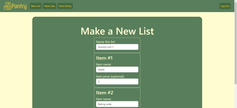 Pantry – screenshot 3