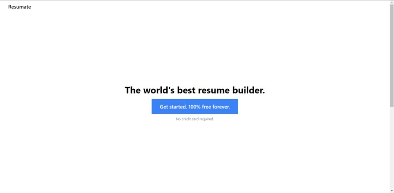 Resumate – screenshot 2