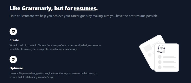 Resumate – screenshot 3