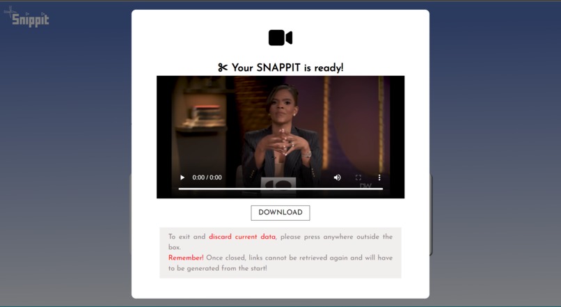 Snippit – screenshot 2