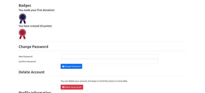 Donate4Fun – screenshot 4