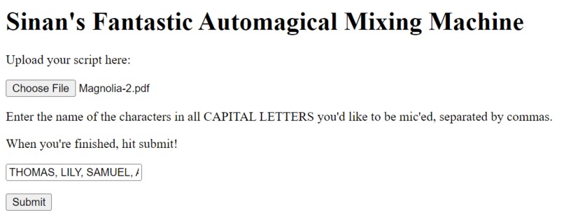 AutoMic – screenshot 1