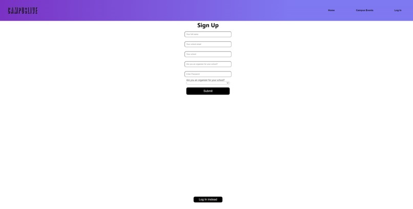 CampusLive – screenshot 1