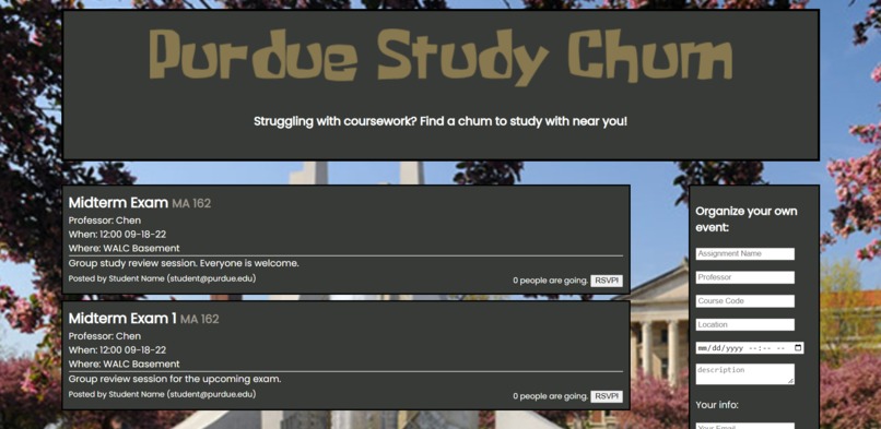 StudyChum – screenshot 1
