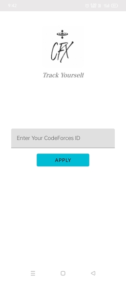 CFX-CODEFORCES TRACKER – screenshot 1
