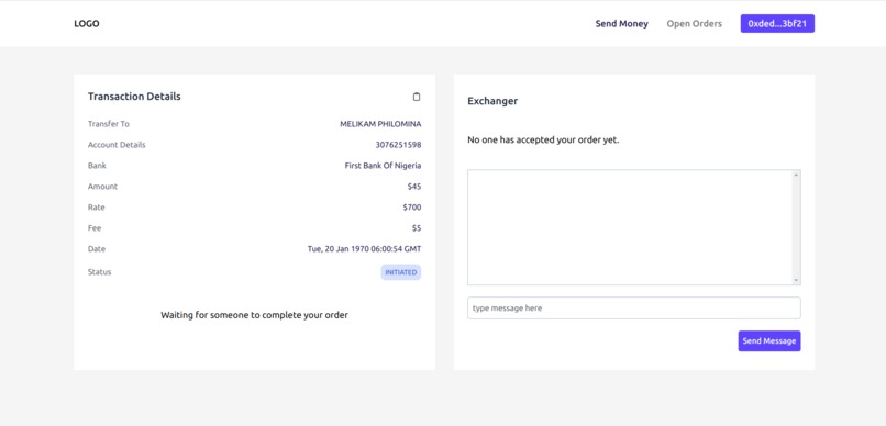 Radenu Remittance Protocol – screenshot 2