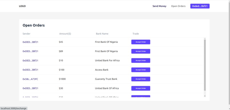 Radenu Remittance Protocol – screenshot 4