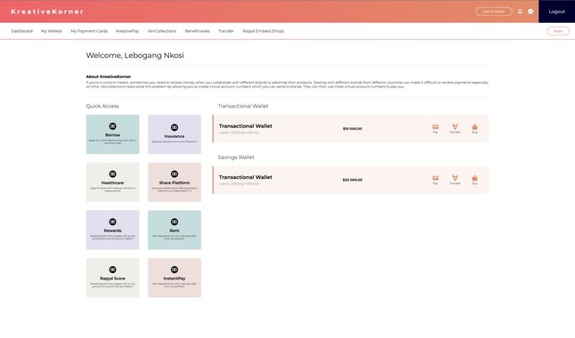 KreativeKorner – screenshot 2