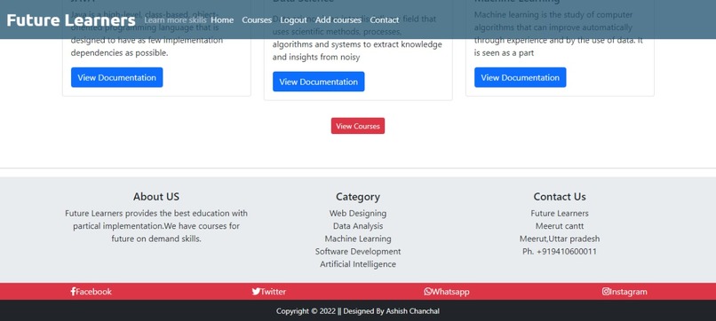 E learning platform – screenshot 4