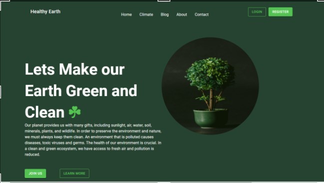 HealthyEarth – screenshot 1