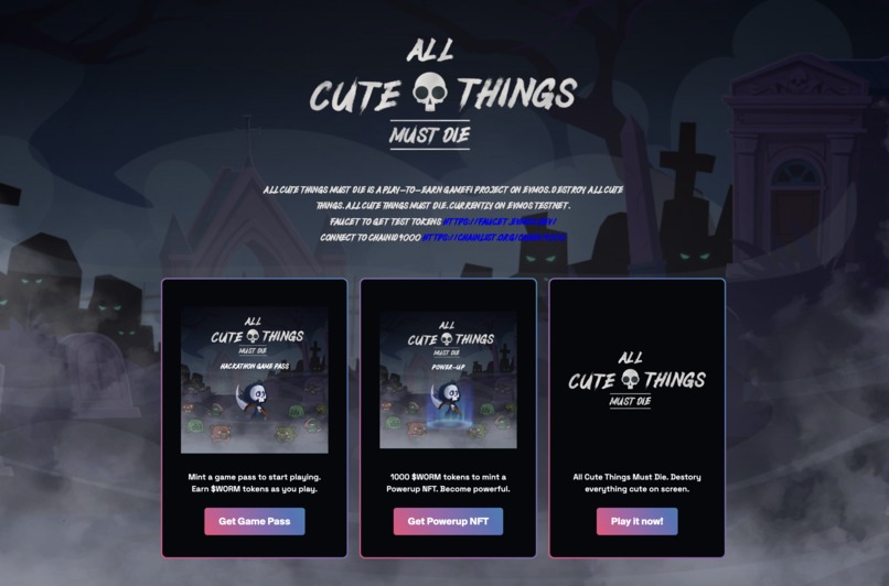 All Cute Things Must Die - Play to Earn Game – screenshot 2