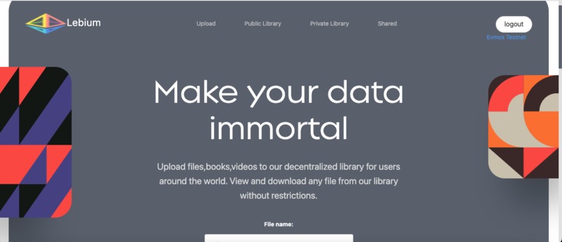 Evmos-Lebium – screenshot 1