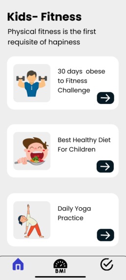 Kids Fit - Obesity to Fitness – screenshot 1