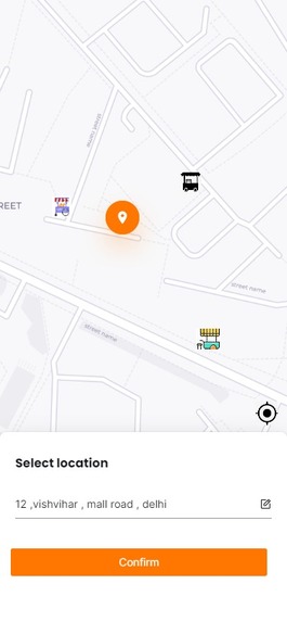 servicer delivery: street vendor  – screenshot 1
