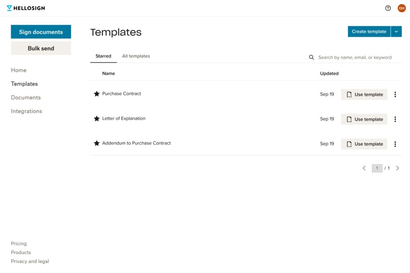 Home Purchase Contracts with HelloSign – screenshot 7