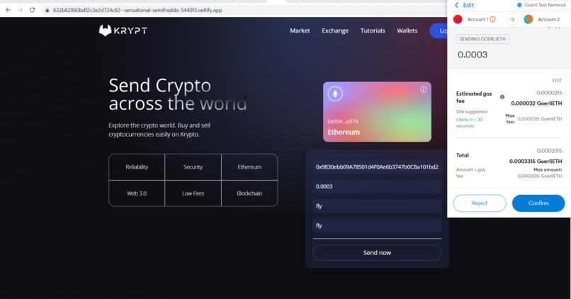 Transactionkrypt – screenshot 3